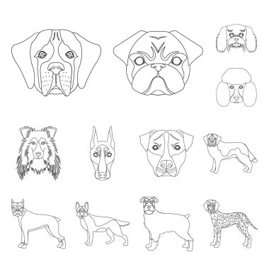 Sevimli vektör çizim ve köpek yavrusu simgesi. Şirin ve hayvan hisse senedi simgesi için web topluluğu.