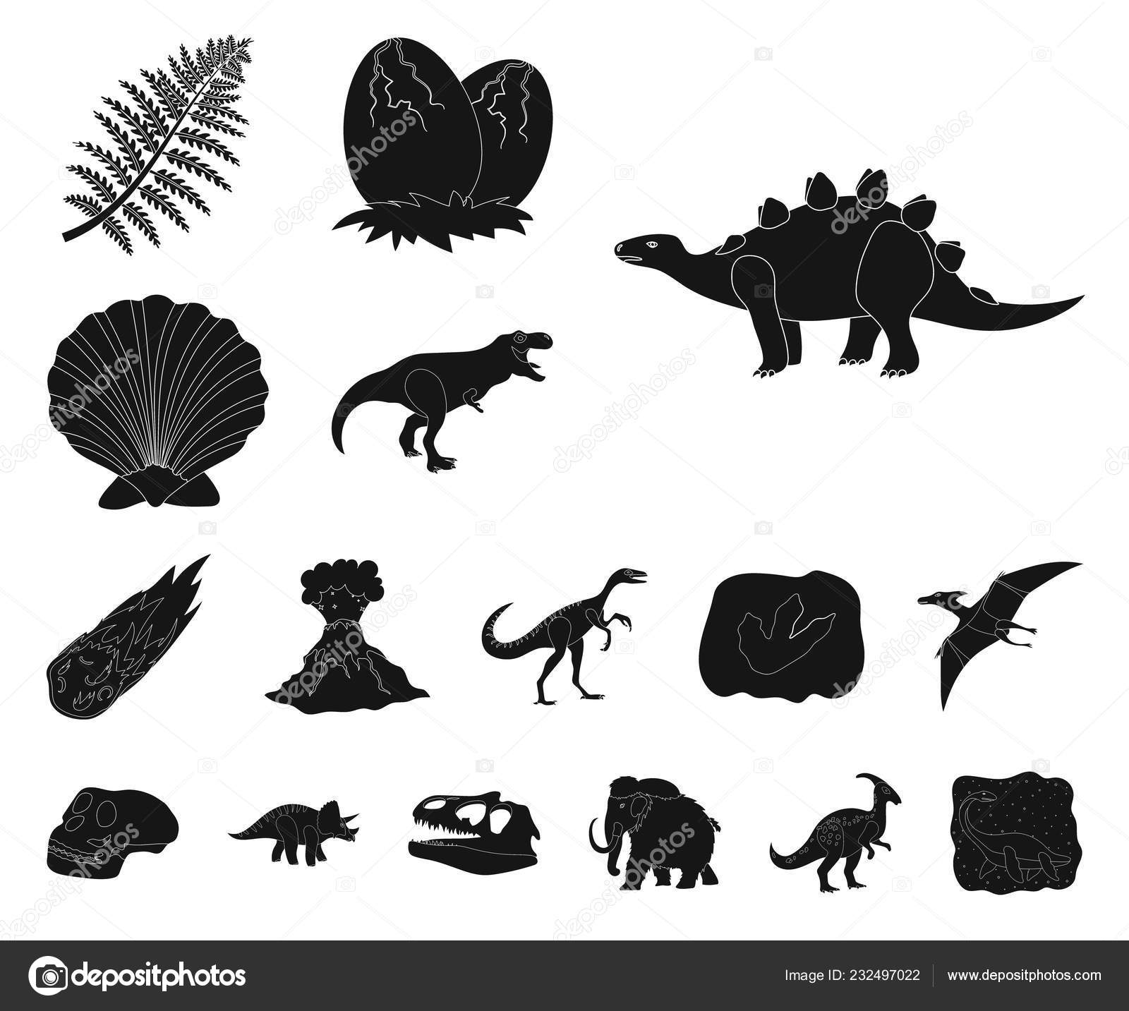 Dinosaur Pterodactyloidea icon in outline style isolated on white  background. Dinosaurs and prehistoric symbol stock vector illustration.  Stock Vector
