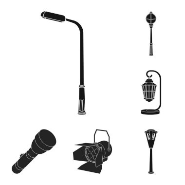 Ay ve tatil simge vektör tasarımı. Web için ay ve ramazan hisse senedi simgesi kümesi.