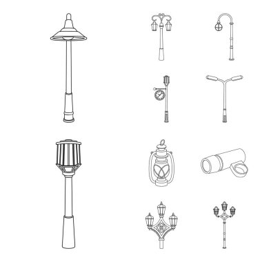 Ay ve tatil logo yalıtılmış nesne. Web için ay ve ramazan hisse senedi simgesi kümesi.