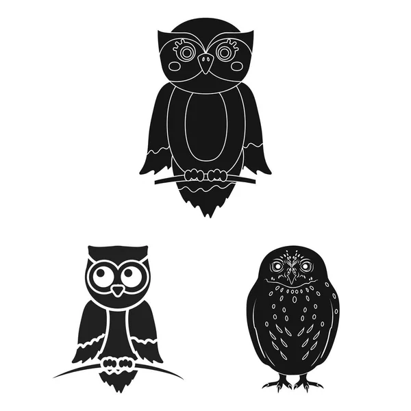 Ilustración vectorial del signo animal y del tatuaje. Colección de animales y salvaje icono de vectores para la acción . — Vector de stock