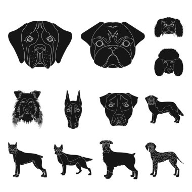 Sevimli vektör çizim ve köpek yavrusu sembolü. Şirin ve hayvan hisse senedi vektör çizim topluluğu.
