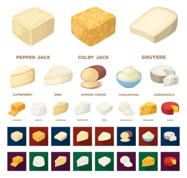 Fabrika ve tesisleri karikatür, set koleksiyonu tasarım için düz simgeler. Sembol stok web illüstrasyon vektör fabrikası ve donanımları.