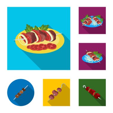 İzole nesnesini ve ızgara simgesi. Topluluğu ve hisse senedi için kömür vektör simgesi.