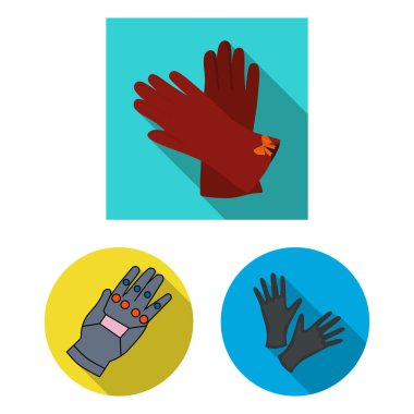 Vektör tasarımı örgü ve kaleci logosu. Örme ve web için hisse senedi simgesi el topluluğu.