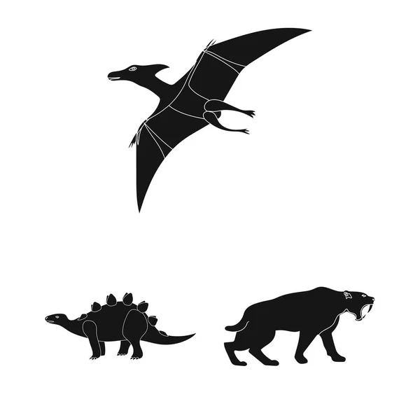 Dinosaur Pterodactyloidea Icon In Black Style Isolated On White Background.  Dinosaurs And Prehistoric Symbol Stock Vector Illustration. Royalty Free  SVG, Cliparts, Vectors, and Stock Illustration. Image 71474335.