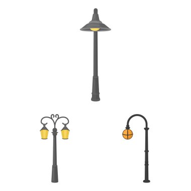 Bir ay ve tatil işaret tasarım vektör. Hisse senedi için ay ve ramazan vektör simge topluluğu.