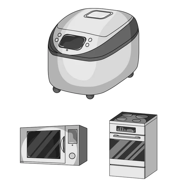 Векторний дизайн їжі та всередині символу. Колекція символів їжі та кухонної плити для Інтернету . — стоковий вектор