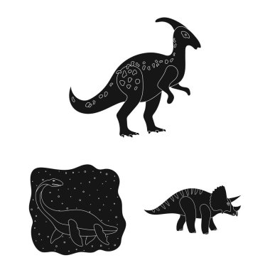 Hayvan ve karakter işareti vektör tasarımı. Hayvan ve eski hisse senedi vektör çizim seti.