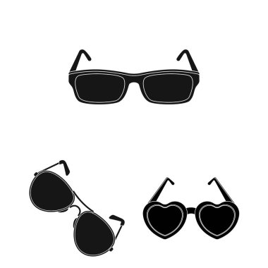 Yaz ve plaj logosu yalıtılmış nesne. Hisse senedi için yaz ve moda vektör simge topluluğu.