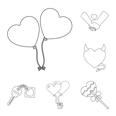 Vektör çizim soyut ve şekil kutsal kişilerin resmi. Soyut ve sevgi hisse senedi vektör çizim topluluğu.