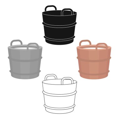 Süt kova kutsal kişilerin resmi çizgi film. Tek biyo, Eko, büyük süt karikatür simgesinden organik ürün.