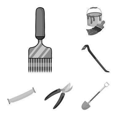 Aracı ve inşaat logo vektör tasarımı. Aracı ve marangozluk hisse senedi simgesi için web topluluğu.