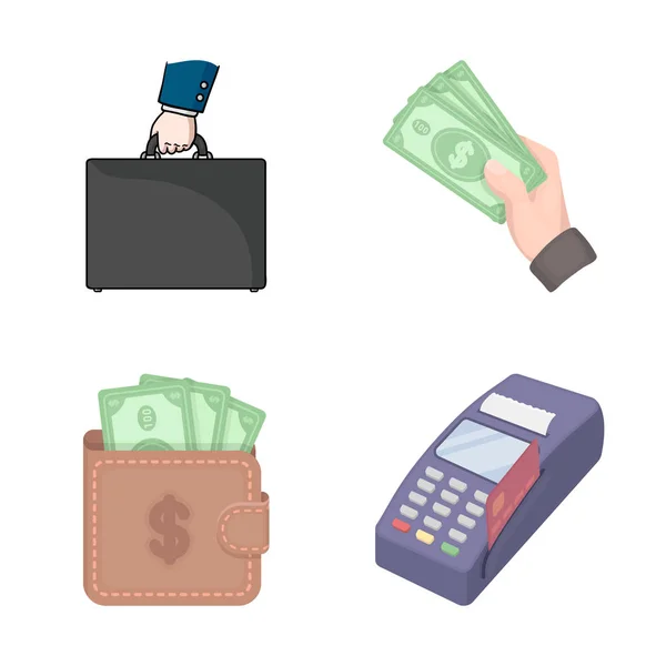 Απομονωμένο αντικείμενο πληρωμής και δάνειο λογότυπο. Συλλογή των πληρωμών και των χρηματοοικονομικών αποθεμάτων διανυσματικά εικονογράφηση. — Διανυσματικό Αρχείο