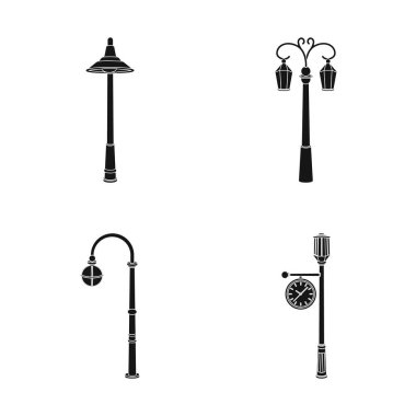 Ay ve tatil simgesi yalıtılmış nesne. Hisse senedi için ay ve ramazan vektör simge kümesi.