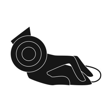 İlk ve yardım işareti yalıtılmış nesne. İlk ve hisse senedi için hastalık vektör simge kümesi.