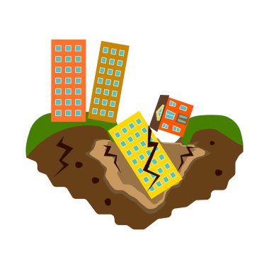 Tufan ve felaket simge vektör tasarımı. Tufan ve kıyamet hisse senedi vektör çizim topluluğu.