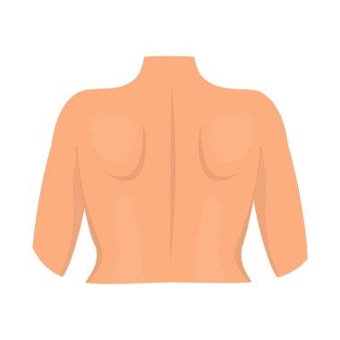 Vücut ve bölümü simge vektör tasarımı. Vücut ve anatomi hisse senedi vektör çizim seti.