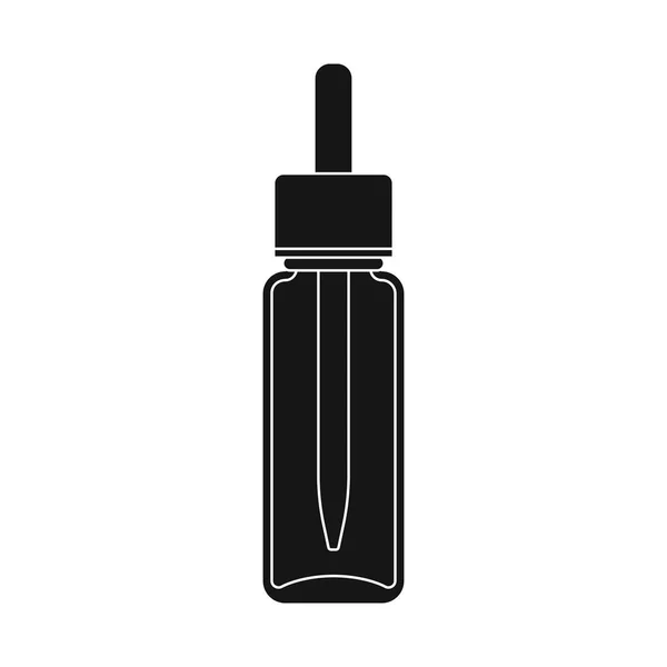 Изолированный объект лечения и логотип велнесса. Коллекция лечебной и фармацевтической векторной иконки для склада . — стоковый вектор