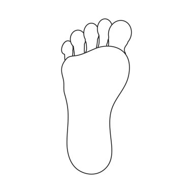 Vücut ve parçası sembol yalıtılmış nesne. Vücut ve anatomi hisse senedi vektör çizim seti.