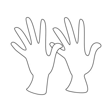 Aksesuar ve stil işareti vektör Illustration. Aksesuar ve farklı hisse senedi simgesi için web topluluğu.