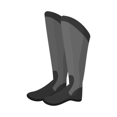 Yarış ve at logosu vektör Illustration. Web için yarış ve yarış stok sembolü seti.