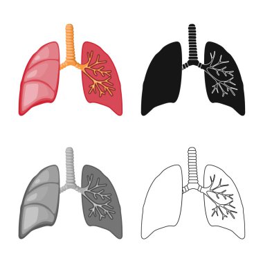 Biyoloji ve bilimsel simge vektör tasarımı. Hisse senedi için biyoloji ve laboratuvar vektör simge kümesi.
