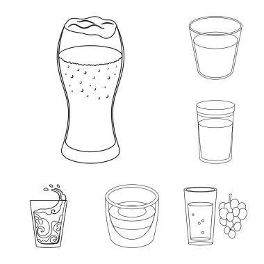 Cam ve şeffaf simge yalıtılmış nesne. Cam ve web için boş hisse senedi simgesi.