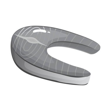 Gıda ve deniz sembolü yalıtılmış nesne. Gıda ve sağlıklı stok vektör çizim koleksiyonu.