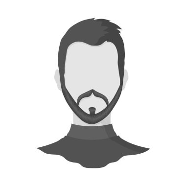 Avatar ve kukla simge vektör Illustration. Dizi avatar ve görüntü hisse senedi vektör çizim.