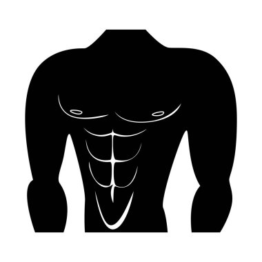 Kas ve hücreleri sembolü yalıtılmış nesne. Kas ve anatomi hisse senedi vektör çizim seti.