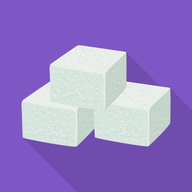 Şeker kamışı ve baston simge vektör Illustration. Şeker kamışı ve alan vektör simgesini hissenin topluluğu.