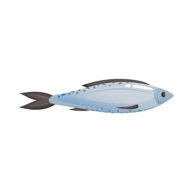 Gıda ve deniz logo vektör Illustration. Gıda ve sağlıklı stok vektör çizim.