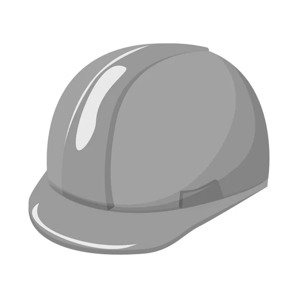 Vector illustration of headgear and napper symbol. Set of headgear and helmet stock vector illustration. — Stock Vector