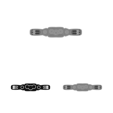 Vektör tasarım ekipman ve logo sürme. Hisse senedi için ekipman ve rekabet vektör simge kümesi.