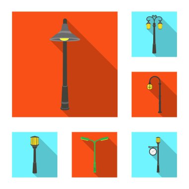 Ay ve tatil logo vektör Illustration. Hisse senedi için ay ve ramazan vektör simge topluluğu.