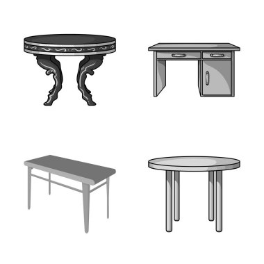 Vektör çizim ve tablo simgesi. Topluluğu ve hisse senedi için ahşap vektör simgesi.