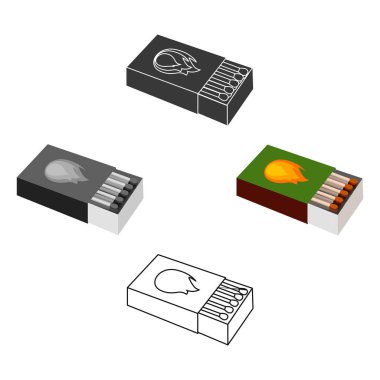 Web ve mobil için vektör çizim simgesini maç