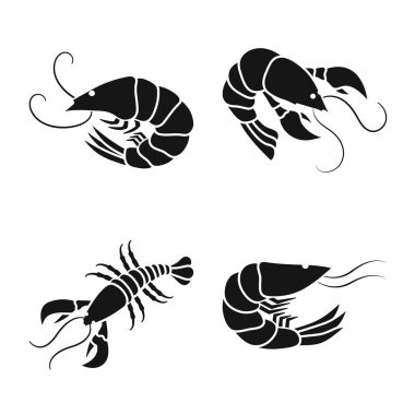 Et ve incelik logo vektör tasarımı. Et topluluğu ve hisse senedi için Yengeç vektör simgesi.