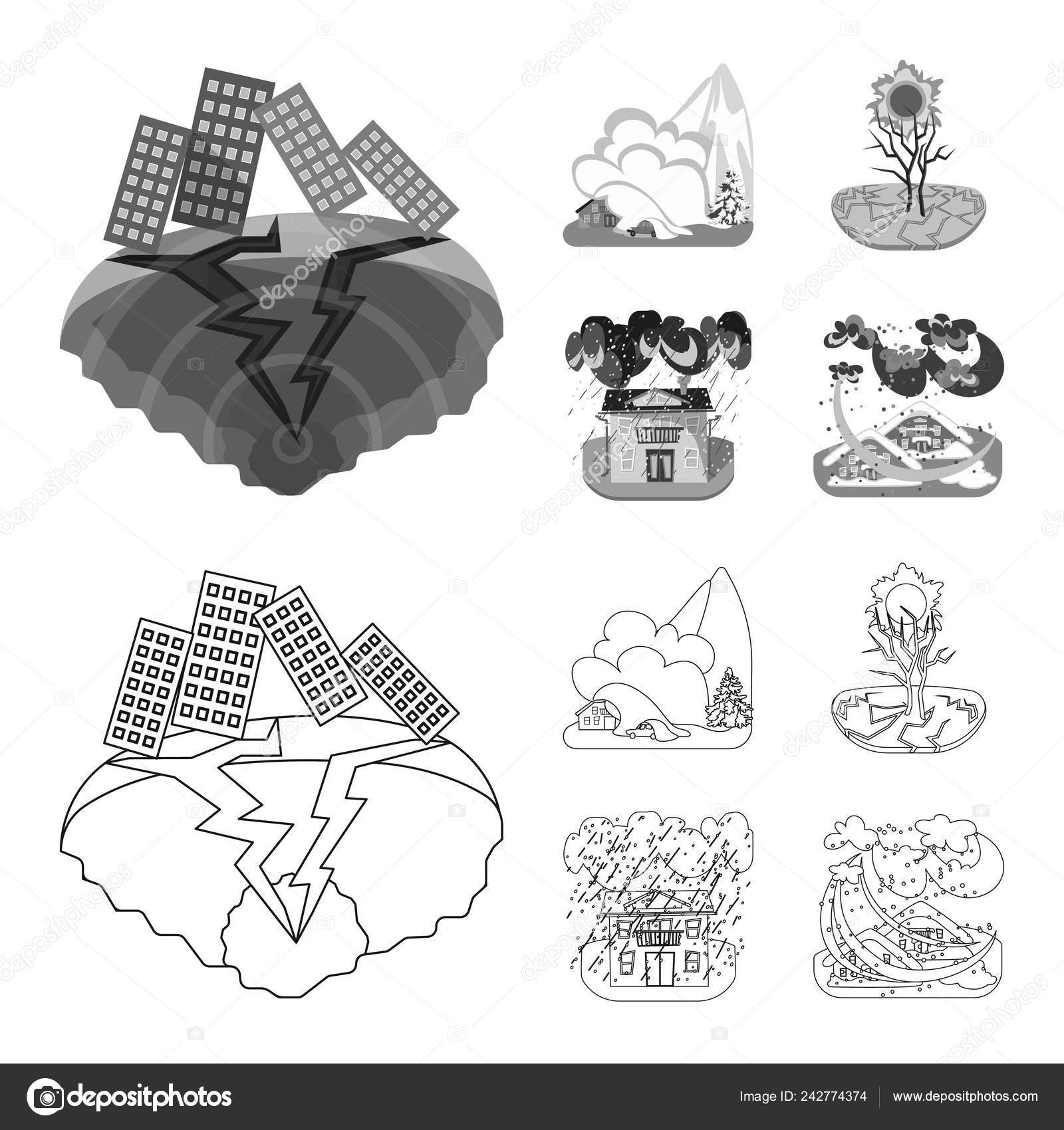 Hava ve sıkıntı simge vektör Illustration. Hava ve gürültüyle çarpmak hisse senedi vektör çizim