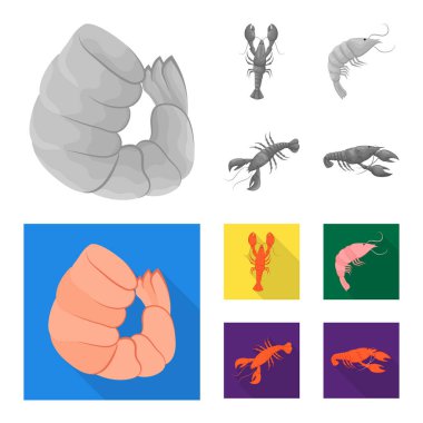 Meze ve okyanus simge vektör tasarımı. Meze ve incelik hisse senedi simgesi için web topluluğu.