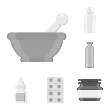 Tıp ve sağlık işareti yalıtılmış nesne. Tıp ve yardım hisse senedi vektör çizim topluluğu.