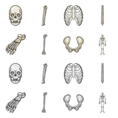 Tıp ve klinik logo vektör Illustration. İlaç ve tıbbi hisse senedi simgesi web için set.