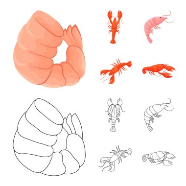 Meze ve okyanus işareti yalıtılmış nesne. Meze koleksiyonu ve hisse senedi için incelik vektör simgesi.