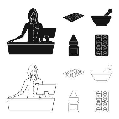 Perakende ve sağlık logo vektör tasarımı. Perakende ve sağlık hisse senedi vektör çizim topluluğu.