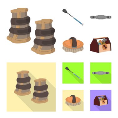 Ekipman ve logo sürme yalıtılmış nesne. Ekipman ve rekabet hisse senedi simgesi için web topluluğu.