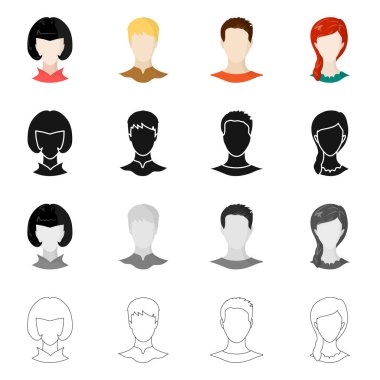 Profesyonel ve fotoğraf logo yalıtılmış nesne. Profesyonel topluluğu ve hisse senedi için profil vektör simgesi.