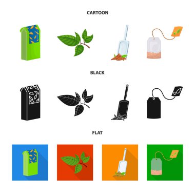 Sağlıklı ve çiçek logo vektör tasarımı. Hisse senedi için sağlıklı ve degrade vektör simge kümesi.