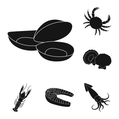 Pazar ve deniz simgesi yalıtılmış nesne. Web için Pazar ve deniz hisse senedi simgesi kümesi.