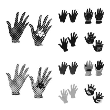 Siluet ve Emanet simge vektör tasarımı. Siluet ve konfor hisse senedi vektör çizim topluluğu.